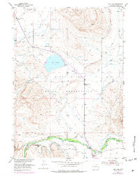 Ray Lake Wyoming Historical topographic map, 1:24000 scale, 7.5 X 7.5 Minute, Year 1952