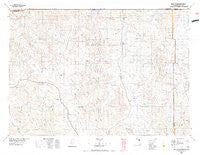 Recluse Wyoming Historical topographic map, 1:100000 scale, 30 X 60 Minute, Year 1975