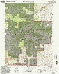 Reese Mountain Wyoming Historical topographic map, 1:24000 scale, 7.5 X 7.5 Minute, Year 1992