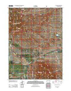 Rex Lake Wyoming Historical topographic map, 1:24000 scale, 7.5 X 7.5 Minute, Year 2012