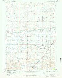 Riverton NE Wyoming Historical topographic map, 1:24000 scale, 7.5 X 7.5 Minute, Year 1957
