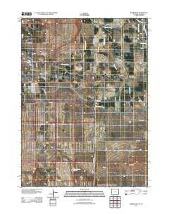 Robb Draw Wyoming Historical topographic map, 1:24000 scale, 7.5 X 7.5 Minute, Year 2012