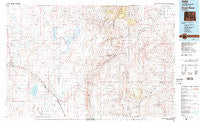 Rock River Wyoming Historical topographic map, 1:100000 scale, 30 X 60 Minute, Year 1982