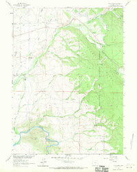 Ryan Park Wyoming Historical topographic map, 1:24000 scale, 7.5 X 7.5 Minute, Year 1961