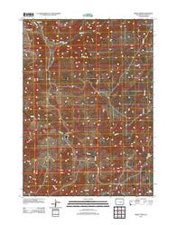 Sheep Creek Wyoming Historical topographic map, 1:24000 scale, 7.5 X 7.5 Minute, Year 2012