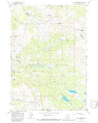 Shell Reservoir Wyoming Historical topographic map, 1:24000 scale, 7.5 X 7.5 Minute, Year 1964