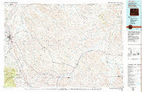 Sheridan Wyoming Historical topographic map, 1:100000 scale, 30 X 60 Minute, Year 1979