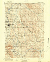 Sheridan Wyoming Historical topographic map, 1:125000 scale, 30 X 30 Minute, Year 1911