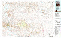 Shirley Basin Wyoming Historical topographic map, 1:100000 scale, 30 X 60 Minute, Year 1981