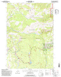 Skull Ridge Wyoming Historical topographic map, 1:24000 scale, 7.5 X 7.5 Minute, Year 1993