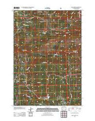 Skull Ridge Wyoming Historical topographic map, 1:24000 scale, 7.5 X 7.5 Minute, Year 2012