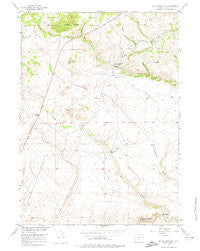 South Pass City Wyoming Historical topographic map, 1:24000 scale, 7.5 X 7.5 Minute, Year 1953