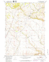 South Pass City Wyoming Historical topographic map, 1:24000 scale, 7.5 X 7.5 Minute, Year 1953