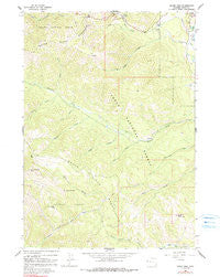 Teton Pass Wyoming Historical topographic map, 1:24000 scale, 7.5 X 7.5 Minute, Year 1963