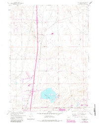 The Reefs Wyoming Historical topographic map, 1:24000 scale, 7.5 X 7.5 Minute, Year 1961