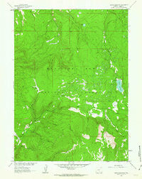 Turpin Reservoir Wyoming Historical topographic map, 1:24000 scale, 7.5 X 7.5 Minute, Year 1961