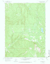 Turpin Reservoir Wyoming Historical topographic map, 1:24000 scale, 7.5 X 7.5 Minute, Year 1961