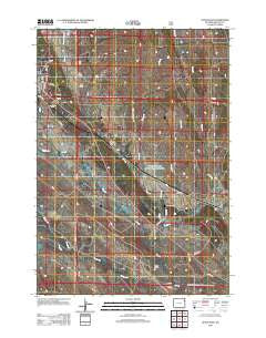 Upton East Wyoming Historical topographic map, 1:24000 scale, 7.5 X 7.5 Minute, Year 2012