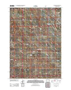 Upton West Wyoming Historical topographic map, 1:24000 scale, 7.5 X 7.5 Minute, Year 2012