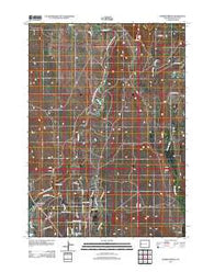 Warren Bridge Wyoming Historical topographic map, 1:24000 scale, 7.5 X 7.5 Minute, Year 2012