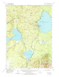 West Thumb Wyoming Historical topographic map, 1:62500 scale, 15 X 15 Minute, Year 1956