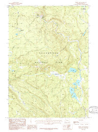 White Lake Wyoming Historical topographic map, 1:24000 scale, 7.5 X 7.5 Minute, Year 1986