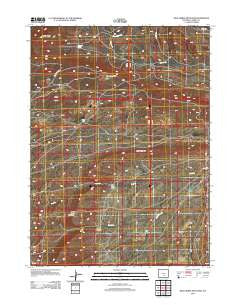 Wild Horse Mountain Wyoming Historical topographic map, 1:24000 scale, 7.5 X 7.5 Minute, Year 2012