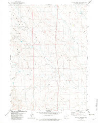Wildlife Draw East Wyoming Historical topographic map, 1:24000 scale, 7.5 X 7.5 Minute, Year 1982