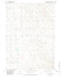 Wildlife Draw West Wyoming Historical topographic map, 1:24000 scale, 7.5 X 7.5 Minute, Year 1982