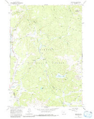 Woodrock Wyoming Historical topographic map, 1:24000 scale, 7.5 X 7.5 Minute, Year 1964