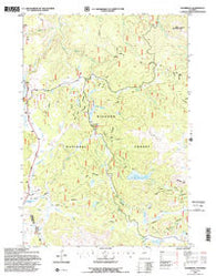 Woodrock Wyoming Historical topographic map, 1:24000 scale, 7.5 X 7.5 Minute, Year 1993