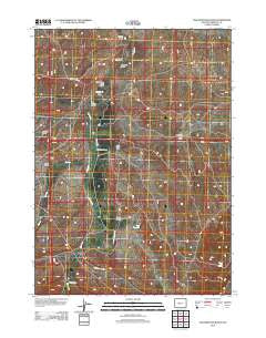 Yellowstone Ranch Wyoming Historical topographic map, 1:24000 scale, 7.5 X 7.5 Minute, Year 2012