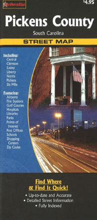 Buy map Pickens County, South Carolina by The Seeger Map Company Inc., NorthernStar (Firm)