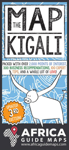 Buy map The Kigali Tourist Map