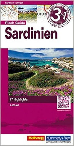 Buy map Sardinia Flash Guide by Hallwag