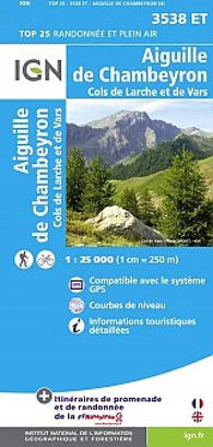 Buy map Aiguille de Chambeyron