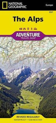 Buy map Alps Adventure Map 3321