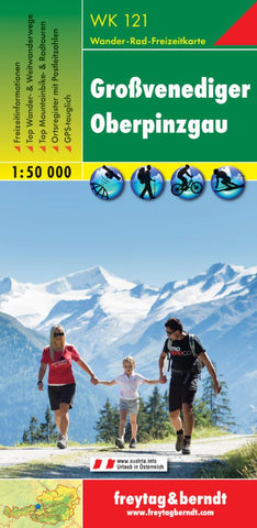 Buy map Grossvenediger-Oberpinzgau, WK 121 by Freytag-Berndt und Artaria