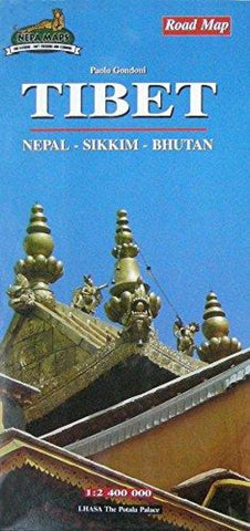 Buy map Tibet Road Map : Nepal - Sikkim - Bhutan