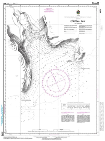 Buy map Forteau Bay by Canadian Hydrographic Service
