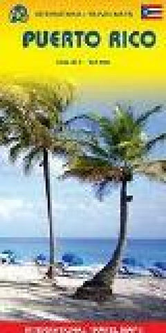 Buy map US Virgin Islands & Puerto Rico Travel Map