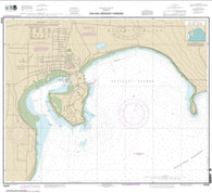 Buy map Oak and Crescent Harbors (18428-10) by NOAA