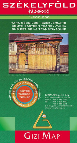 Buy map Székelyföld : 1:200,000 : autós turista-térképara Secuilor = Szeklerland = South-eastern Transylvania