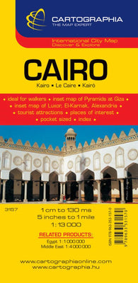Buy map Cairo, Egypt by Cartographia