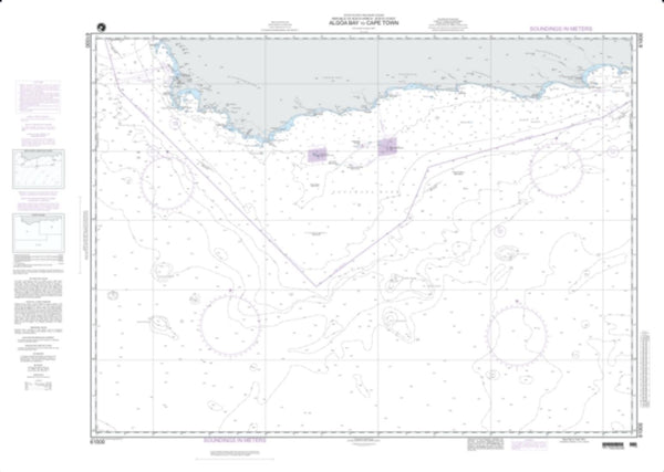 Buy map Algoa Bay To Cape Town (NGA-61000-20) by National Geospatial-Intelligence Agency