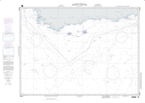 Buy map Algoa Bay To Cape Town (NGA-61000-20) by National Geospatial-Intelligence Agency