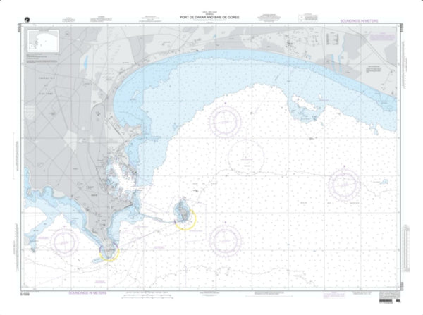 Buy map Port De Dakar And Baie De Goree (NGA-51559-4) by National Geospatial-Intelligence Agency