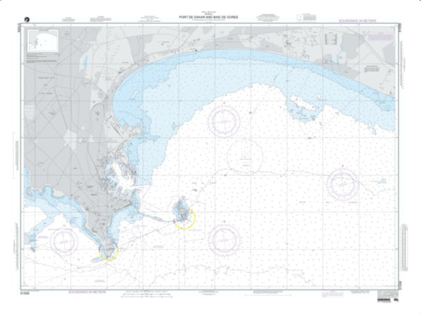Buy map Port De Dakar And Baie De Goree (NGA-51559-4) by National Geospatial-Intelligence Agency