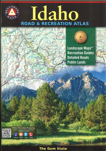 Buy map Idaho Road and Recreation Atlas by Benchmark Maps