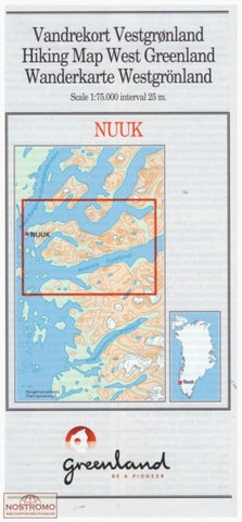 Buy map Nuuk hiking map